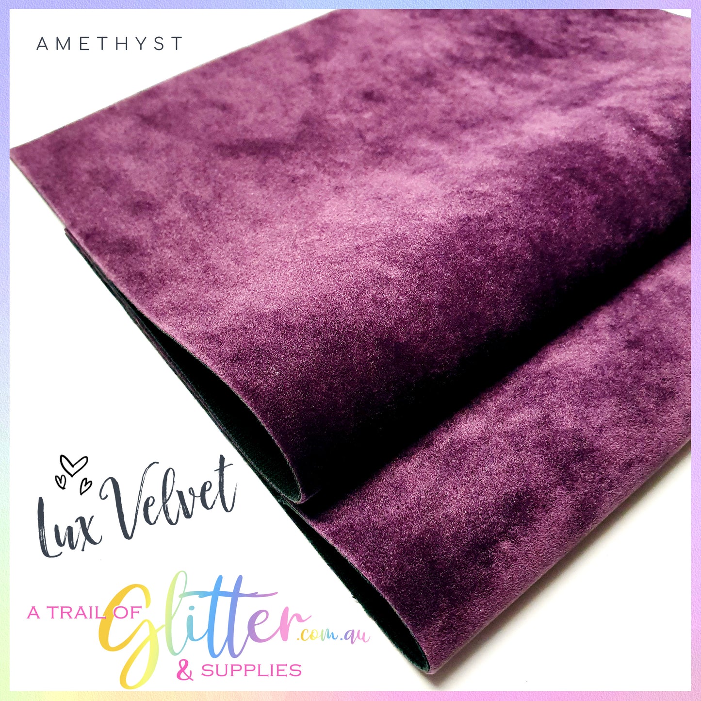 Lux Velvet - All colours listed inside.