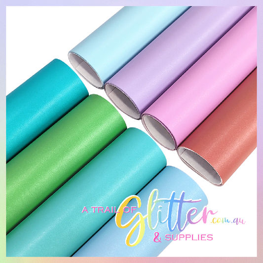 Faux Leather SOLID COLOUR A4 SHEETS