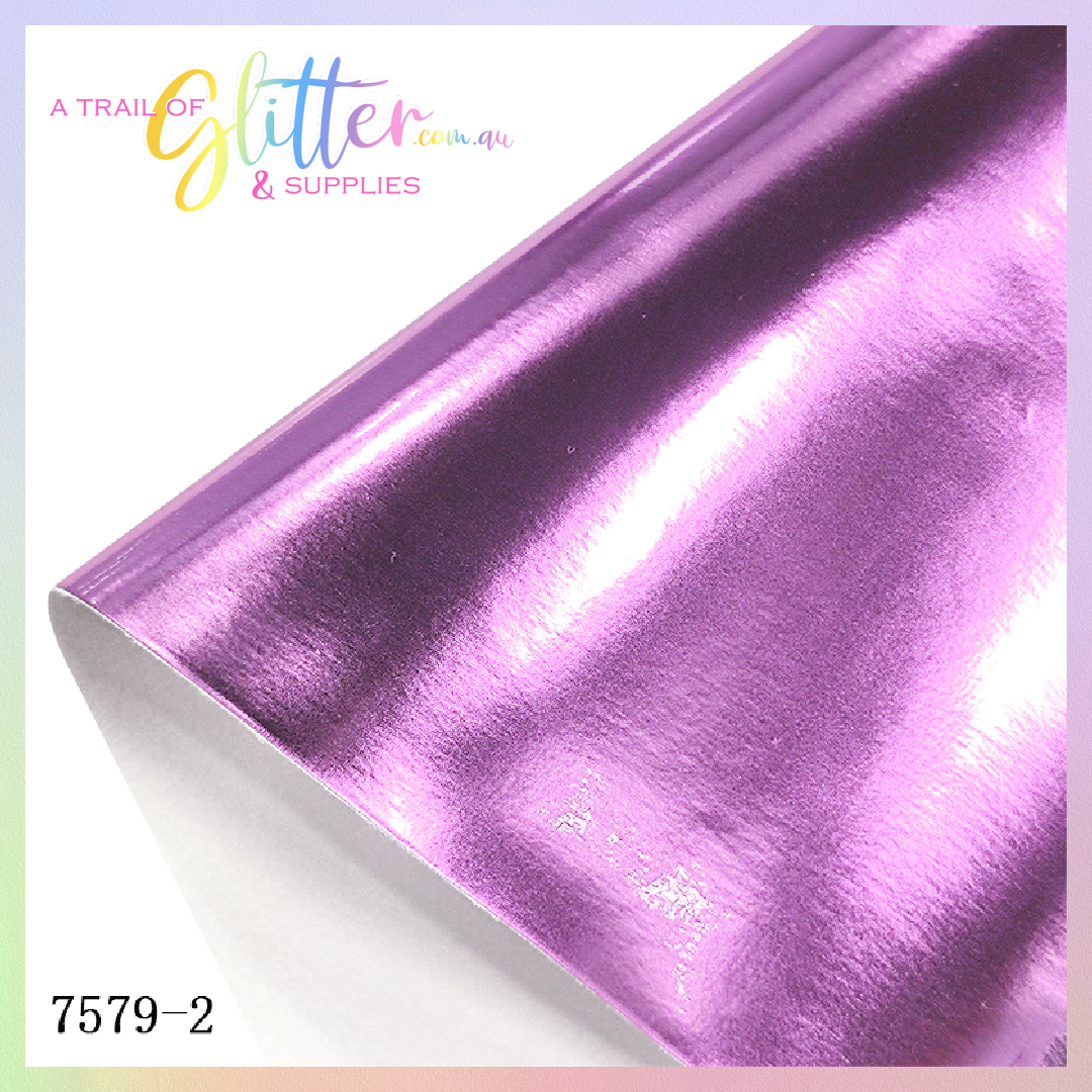 Metallic faux leather A4 SHEETS