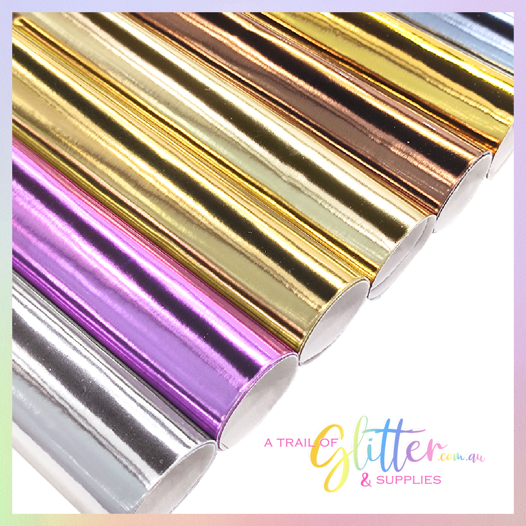 Metallic faux leather A4 SHEETS