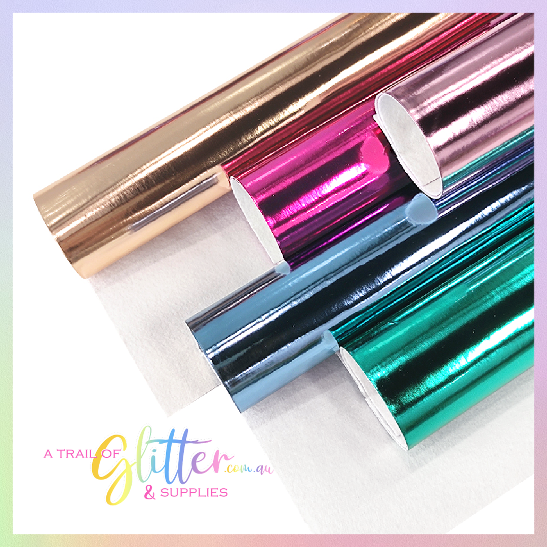 Metallic faux leather A4 SHEETS