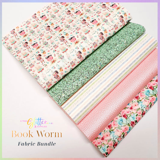 Book Worm Fabric Bundle
