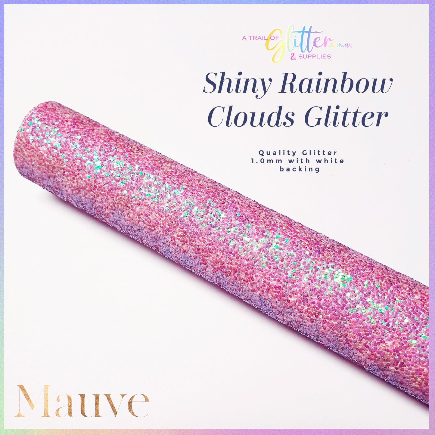 Chunky Glitter - Shiny Rainbow Clouds Glitter (Bundle + all colours listed inside)