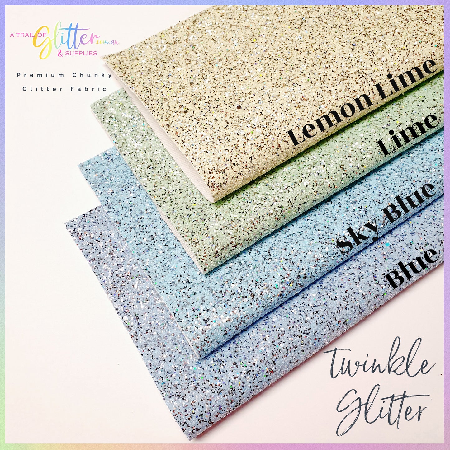 Chunky Glitter - Twinkle Glitter (Bundle + all colours listed inside)