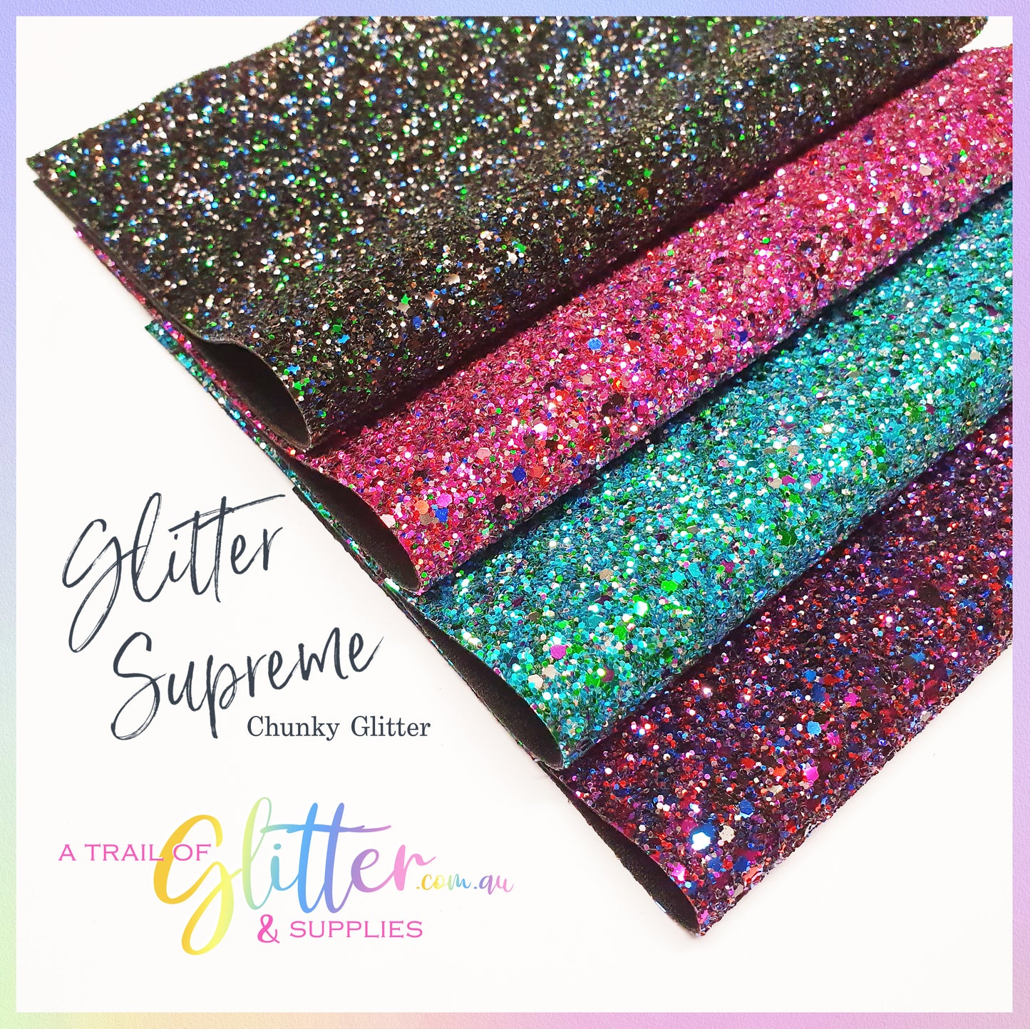 Chunky Glitter - Supreme Glitter (sold as a set or singular) all colours listed inside.