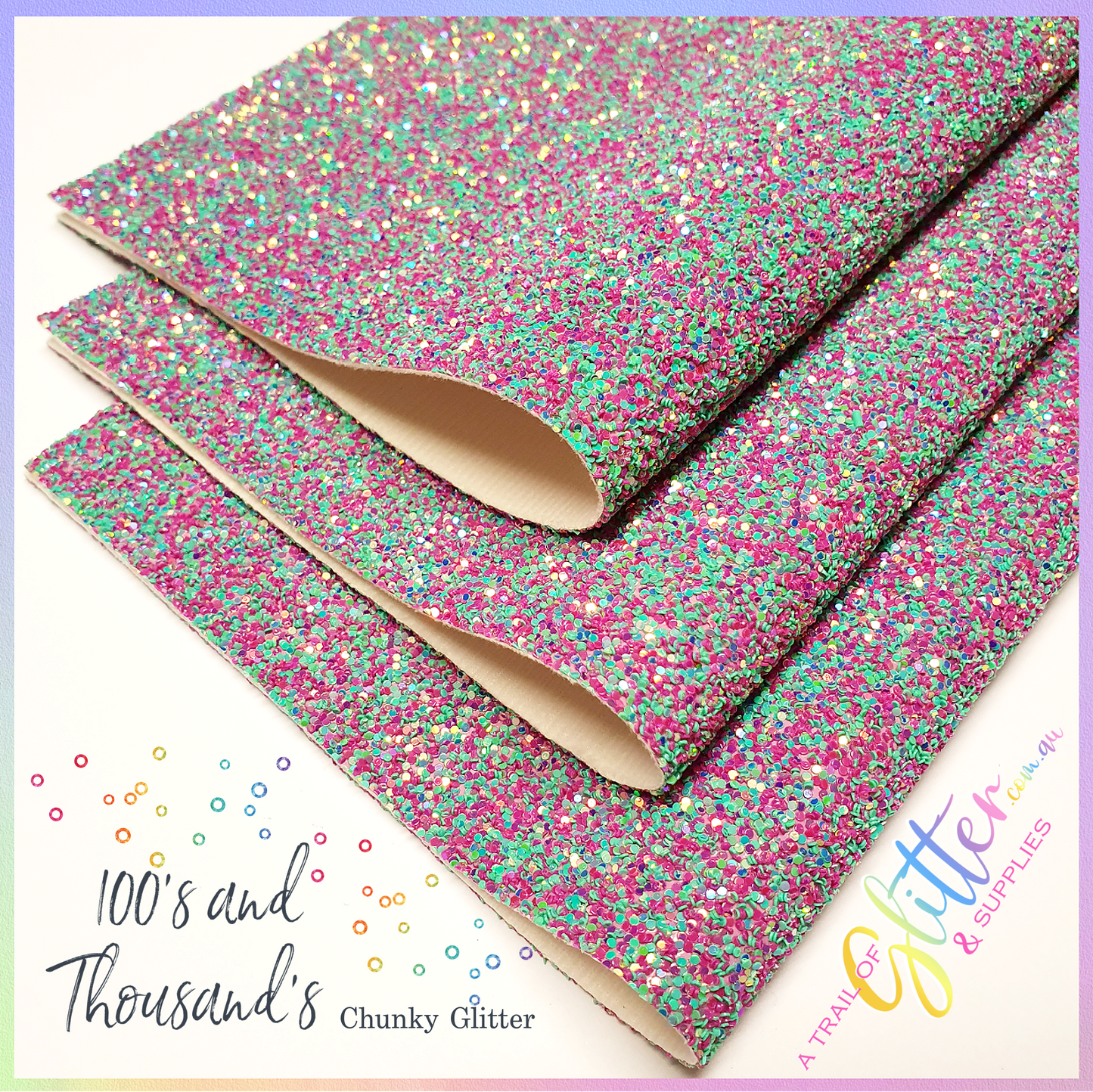 Ultra Premium Chunky Glitter - 100's and Thousands (sold as a set or singular) all colours listed inside.