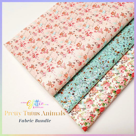 Pretty Tutu Animals Fabric Bundle