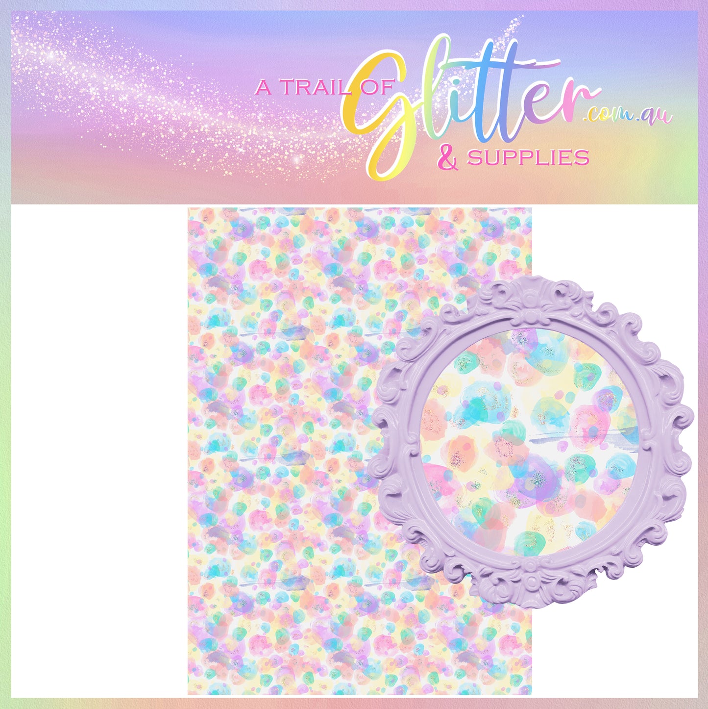 Watercolour Art Bubbles