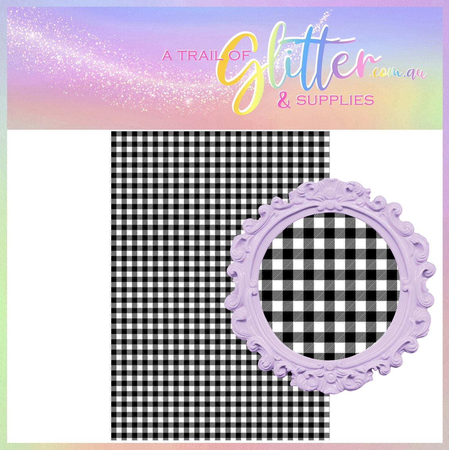Picnic Check Black LITCHI