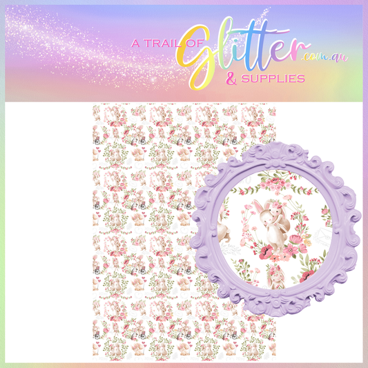 Lovable Bunnies Faux Leather