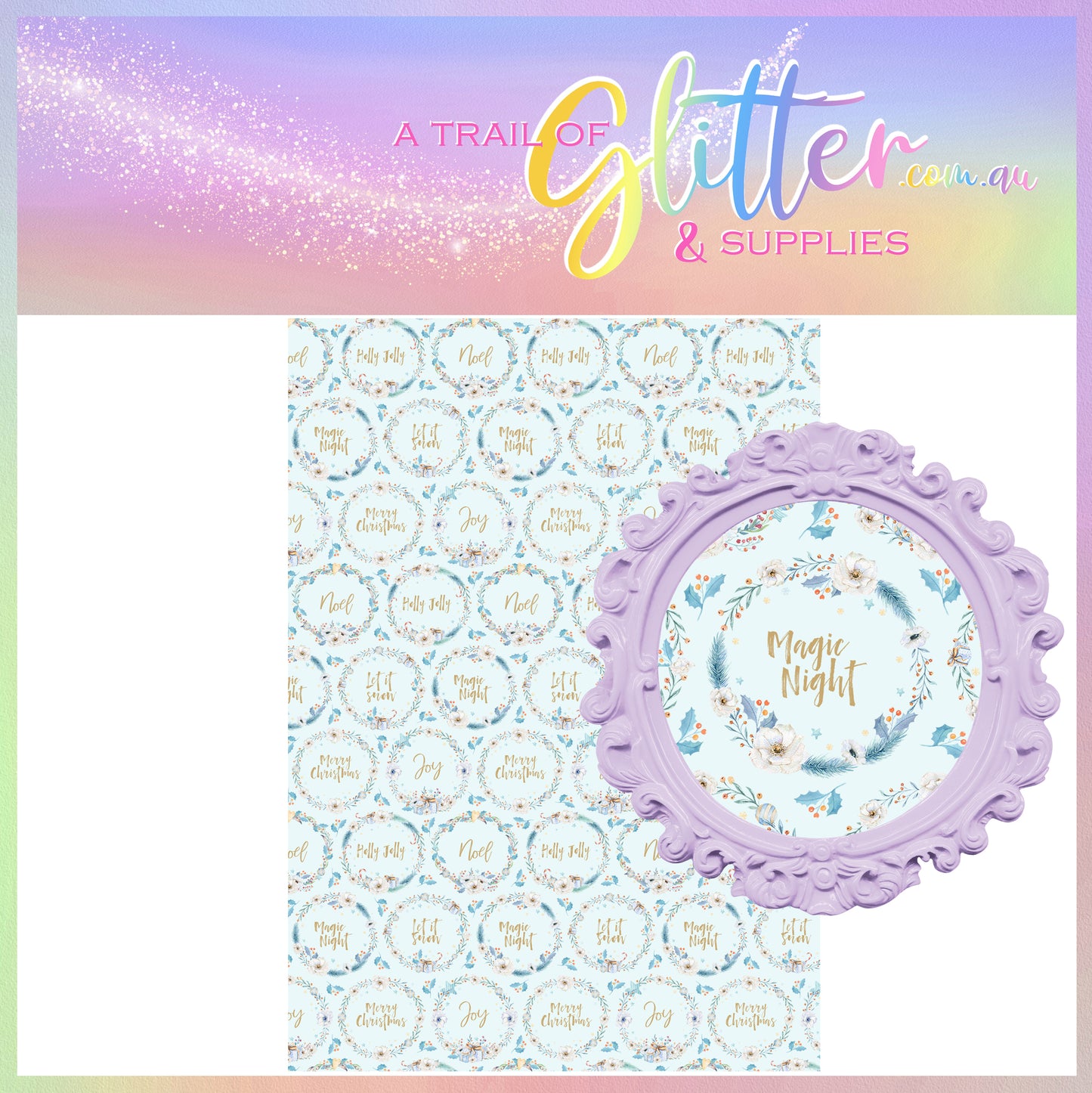 Blue Wreaths (Blue)