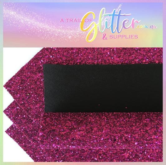 Chunky Glitter (Thick Grade) Magenta  1.0mm
