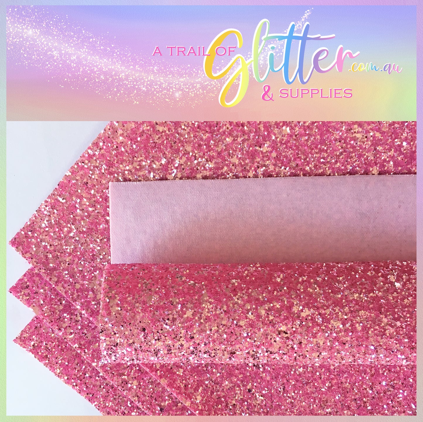 Chunky Glitter (Thick Grade) Pink 1.0mm