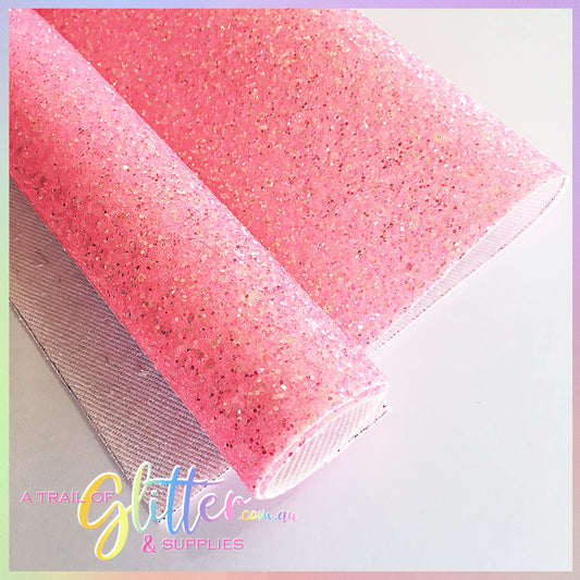 Colourful fluorescent neon chunky glitter - Pink