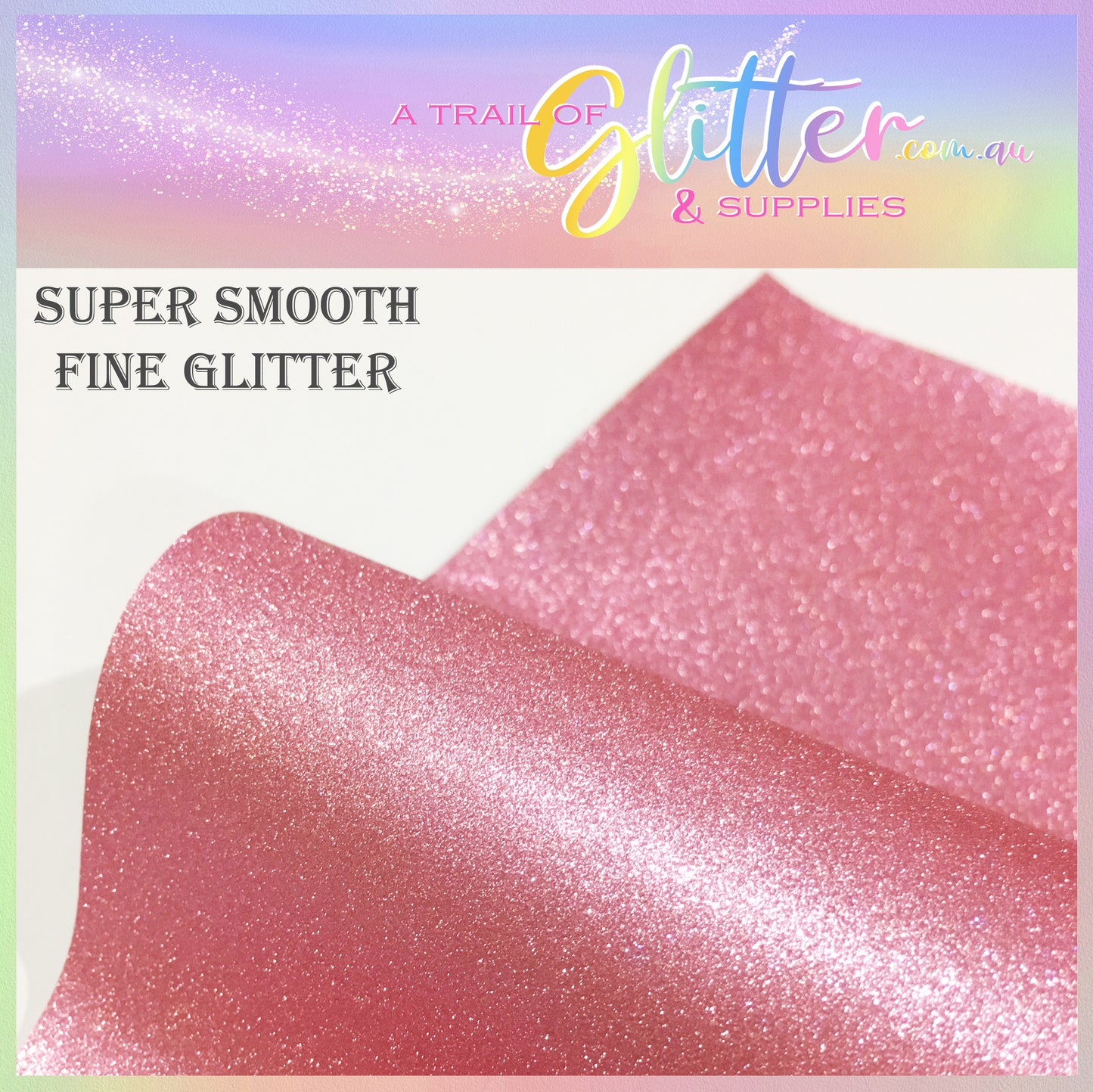 SUPER smooth and soft fine glitter (Pink)