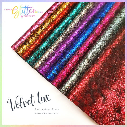 Metallic Velvet Lux Cotton Fabric